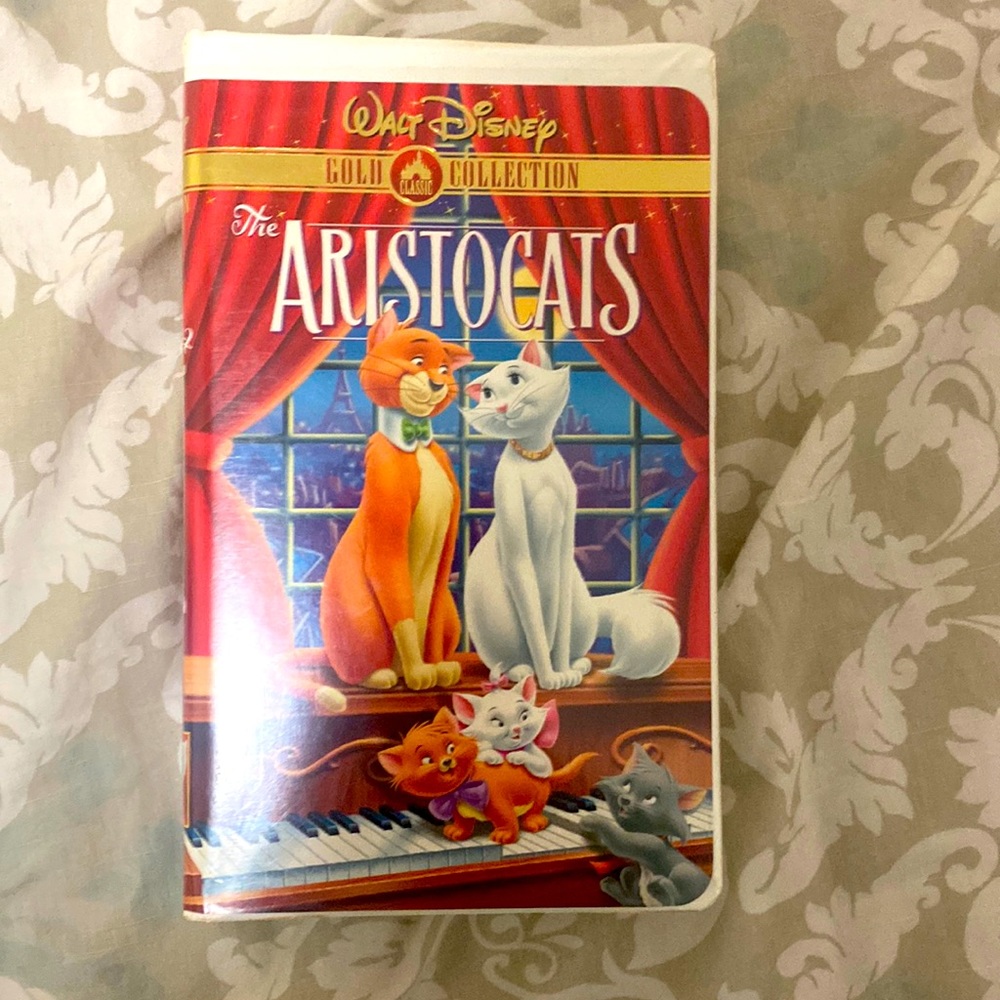 Walt Disney, gold edition Aristocats, VHS tape